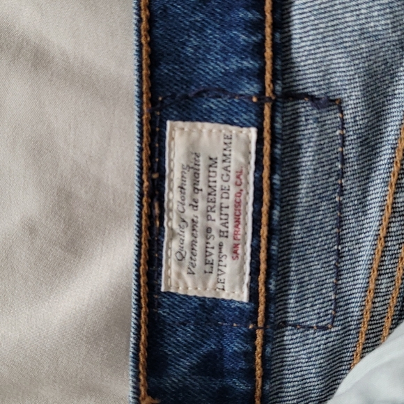 Levi's premium wedgie Icon fit jeans - Picture 9 of 11